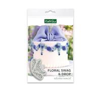 Katy Sue Katy Sue - Stampo in silicone a forma di goccia per decorazioni di torte e lavoretti artigianali, da utilizzare con pasta di zucchero e argilla essiccante all'aria di Katy Sue