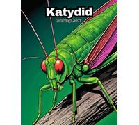 Katydid Coloring Book for Kids: Fun & Easy Garden Bug Art!