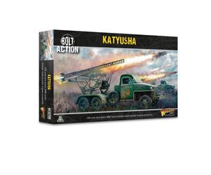 KATYUSHA soviet rocket launcher IN PLASTICA warlord games BOLT ACTION età 14+