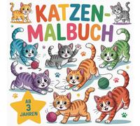 Katzen-Malbuch: Ab 3 Jahren