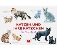 Katzen und ihre Kätzchen: Ein Memo-Spiel