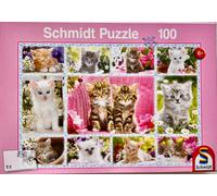 Katzenbabys Schmidt Spiele 100 Parti Whimsical Bambini Puzzle Pazienza 56135