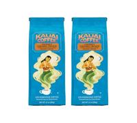 Kauai Coffee, Coconut Caramel Crunch, Ground Coffee, 10oz Bag (Pack of 2)