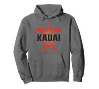 Kauai Hawaii Tartaruga marina tribale surfista immersioni subacquee souvenir Felpa con Cappuccio