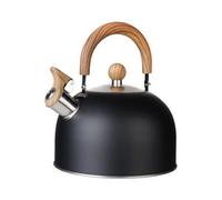 Kaufgut 013762 Bollitore Nero 2.5 Litri Manico In Legno Adatto Induzione 3c-Kau2