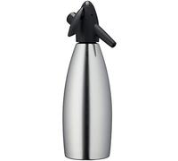 Sifone Soda Seltz 1 lt Acciaio Inox per Cocktail Kayser | Bottiglia Seltz Barman