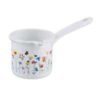 KAUFGUT PIGNATTA CON MANICO 'FLORA' SMALTATA ?10CM 3/4L RIESS 11311