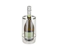 KAUFGUT Raffredda bottiglia Eva Collection, universale trasparente