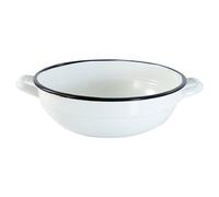 Kaufgut Tegame Smaltato (24cm) Bianco e Blu 012259