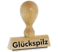 Kaufhaus 2010 - Timbro in legno e gomma, per contrassegnare tutti i tipi di documenti, biglietti di auguri, tessuti e molto altro ancora, 4 cm di lunghezza