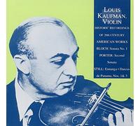 Kaufman, Louis - Plays Bloch/Porter/Still