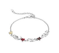 kaululu Bracciale con Nome Personalizzabile Kidult Famiglia Bracciale Donna Argento Braccialetto con Incisione Personalizzata Bracciale Amicizia Festa Della Mamma Regalo Anniversario per Lei