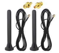 Kaunosta Antenna 5G LTE 4G Booster di segnale antenna di rete omnidirezionale esterna SMA TS9 connettore 15Dbi Antenna base magnetica con cavo 3M per router 3G/4G/5G/GSM/GPRS IoT Gateway Smart Home, 2