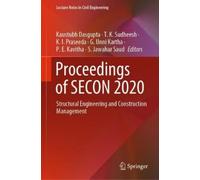 Kaustubh Dasgup Proceedings of SECON 2020: Structural Engineering an (Tascabile)