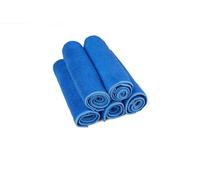 Kavalier Proclean - Miracle Wipe - Set Di Asciugamani In Microfibra Blu Per Una Pulizia Ottimale - 41X41Cm - 350 Gsm - Confezione Da 5 Unità - Blu