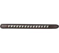 Kavalkade "Leyla" Decorative Velcro in Pairs, Brown - Con borchie
