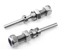 Kavan Mozzi acciaio per carrelli 6x54mm 2pz