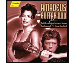Kavanagh Kirchhoff Amadeus Amadeus Guitar Duo Play Bach, Busoni, Dodgson.. (CD)