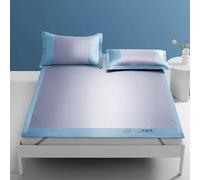 Kavenza Summer Rattan Materasso Di Raffreddamento, Materasso Pieghevole in Seta di Ghiaccio, Materassino Rinfrescante, Rinfrescante per Casa, Scuola, Dormitorio Biancheria(Color A,120x195cm)
