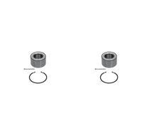 KAVO PARTS 2X Mozzo Ruota Kit Cuscinetti Posteriore Per Nissan X-Trail T30