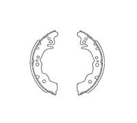 Ganasce freno KBS-1903 KAVO PARTS per DAIHATSU SUBARU