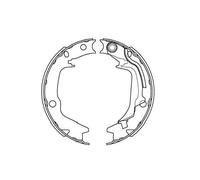 KAVO PARTS KBS-3415 Kit ganasce freno