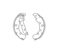 KAVO PARTS KBS-5402 Kit ganasce freni