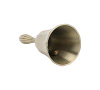 Kavolet Campana in Stile retrò, Campana Ritmica per Accompagnamento Musicale, Agitazione per Incontri di Preghiera Yoga, Feste (Oro angolare)