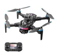 Kavolet Quadricottero con Motore Brushless con Posizionamento del Flusso Ottico e Doppio HD, Velivolo Pieghevole per Controllo Remoto dei degli Aerei (#4)