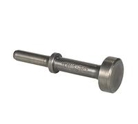 Kavolet Set di Punte per Scalpello Pneumatico in Acciaio Resistente a 6 Pezzi con Molle per Lavori di Percussione Potenza 2 Teste Sferiche 2 Martelli Pneumatici a Testa Piatta da 250 Mm