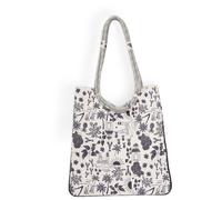 KAVU - Barter Bag - Borsa a tracolla grigio/bianco