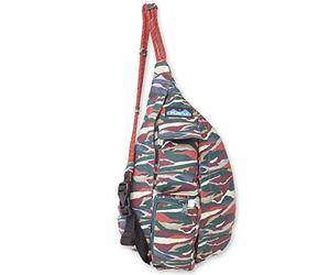 KAVU Mini zaino con tracolla regolabile in corda, Rolling Hills, Taglia unica, Mini borsa in corda