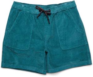Kavu - Short in velluto a coste stretch - Take Ten Short M Transformative Teal per Uomo - Taglia L - Blu
