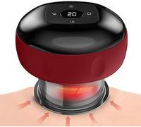 Kavydens Gua Sha - Massaggiatore elettrico intelligente dinamico per coppettazione, con temperatura e aspirazione a 12 livelli, massaggiatore anticellulite 3 in 1 per la rimozione della cellulite.