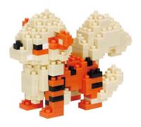 KAWADA Bandai NBPM106 NBPM106 Nanoblock En-Es/Arcanine Kit di costruzione dettagliato in miniatura