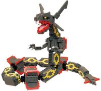 Kawada Nanoblock Black Rayquaza Extreme DX 1790PCS NBPM-104 Pokemon Center Japan