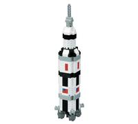 Kawada Nanoblock Saturn V Rocket Space Center Telescope Porta II A80Mf Giappone