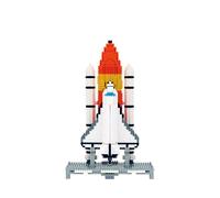 Kawada Nanoblock Saturn V Rocket Space Center Telescope Porta II A80Mf Giappone