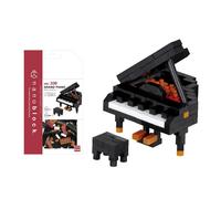 Kawada Nanoblock Strumenti Musicali Pianoforte a coda Batteria Chitarra Sax...