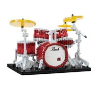 Kawada Nanoblock Strumenti Musicali Pianoforte a coda Batteria Chitarra Sax...
