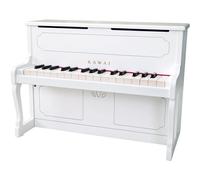 KAWAI 1152 Mini Pianoforte Giocattolo Verticale 32 Tasti Legno Bambini Bianco...