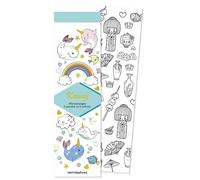 Kawaï: 50 marque-pages à peindre ou à colorier