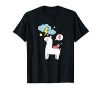 Kawai Llama Popsicle Nube Worm Cute Lama Design Divertente Maglietta
