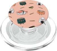 Kawai Pattern Carino Sushi Maki Salsa di Soia Onigiri Giappone Divertente PopSockets PopGrip per MagSafe