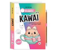 Kawaï: Plus de 75 dessins en pas à pas ultra-simples & rapides ! Avec un crayon offert