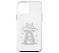 Kawaii Alien Cat UFO Rapimento Pawsitively Adotta Shelter Mamma Custodia per iPhone 12 mini