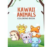 Kawaii animals coloring book