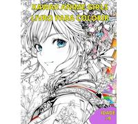 KAWAII ANIME GIRLS: LIVRO PARA COLORIR