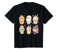 Kawaii Anime Halloween Dolce Mostro Gelato Pops Candy Maglietta