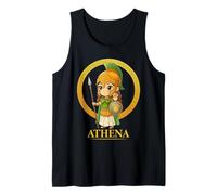 Kawaii Atena Mitologia Greca Dea Chibi Antica Grecia Canotta